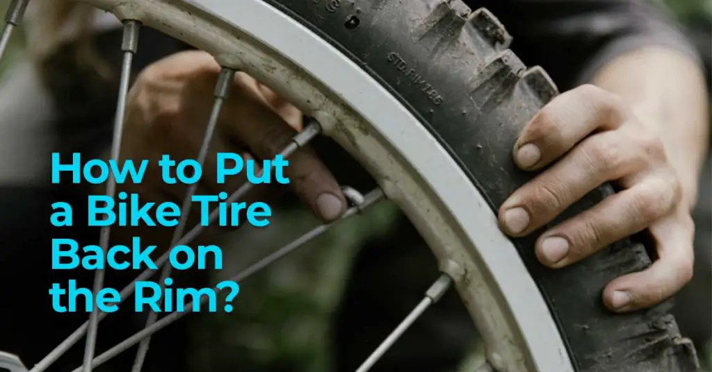 How-to-put-a-bike-tire-back-on-the-rim