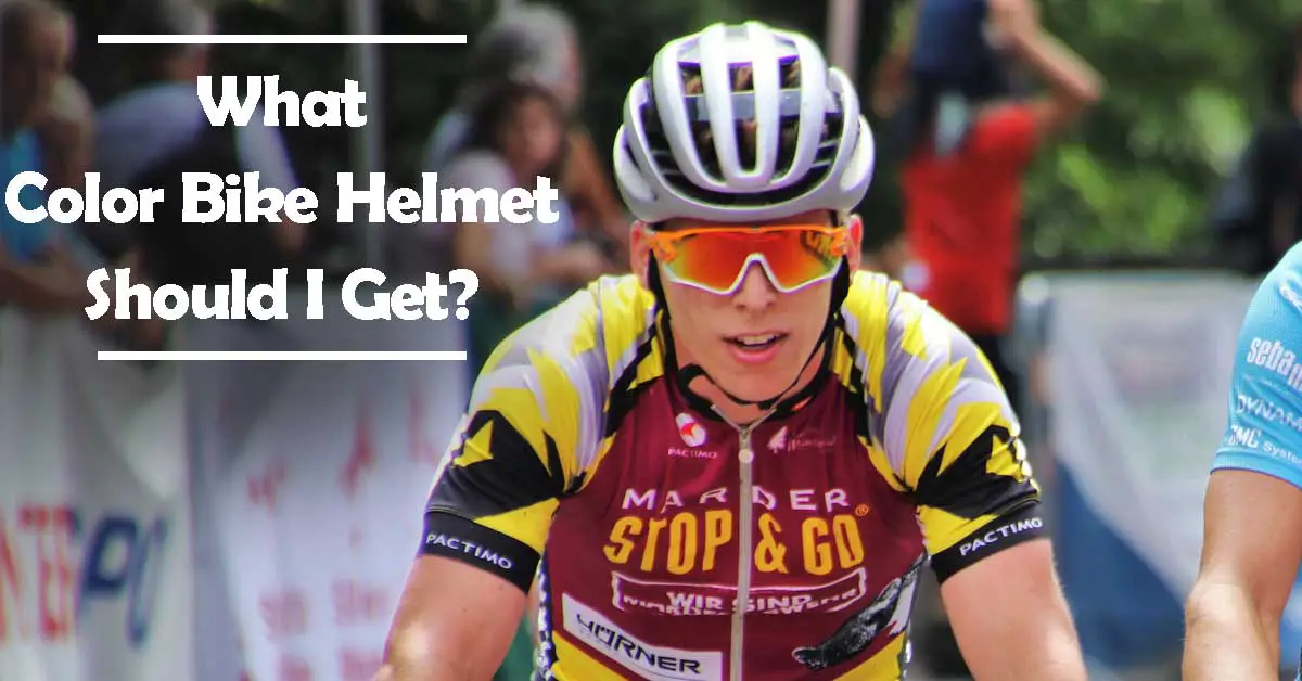 best colour for bike helmet