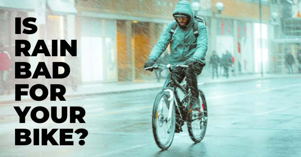 Is rain bad for your bike?
